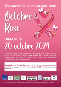 Marche pour Octobre rose @ Parking salle des associations 